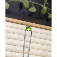 3.93 Ct. Green (Lime Green) Peridot from Pakistan Life Style