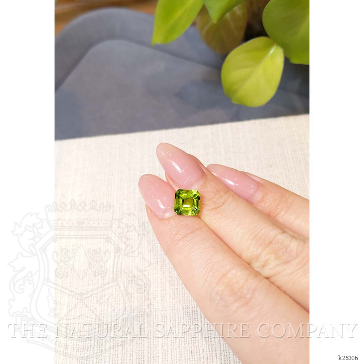 2.61 Ct. Yellowish Green Peridot from Pakistan