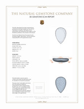 1.18 Ct. White Opal from Australia 3 D Scan Report