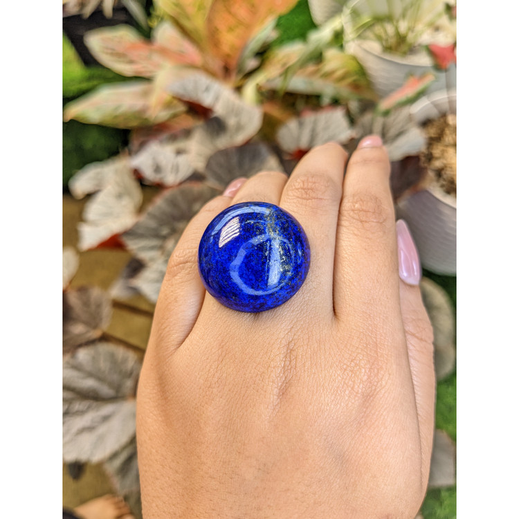 84.60 Ct. Cabochon Lapis from Afghanistan