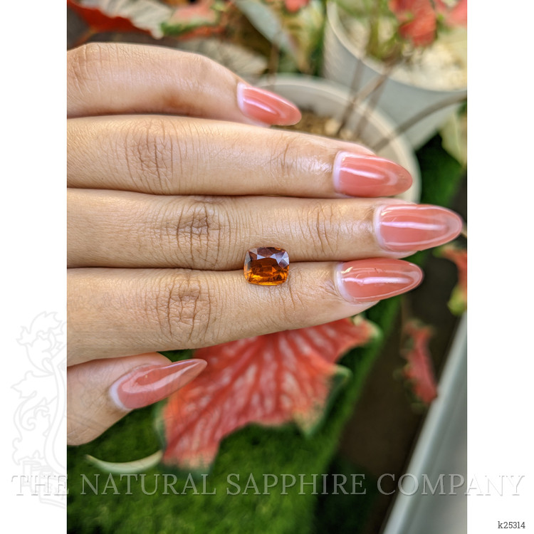 2.92 Ct. Orange Hessonite Garnet from Madagascar
