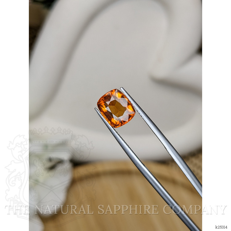 2.92 Ct. Orange Hessonite Garnet from Madagascar