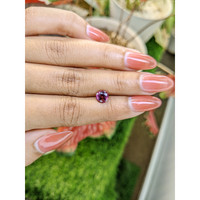 1.48 Ct. Purplish Pink Rhodolite Garnet from Ceylon (Sri Lanka) Life Style