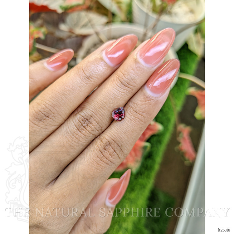 1.03 Ct. Pinkish Red Garnet from Ceylon (Sri Lanka)
