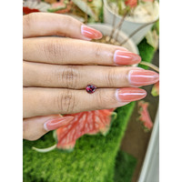 1.03 Ct. Pinkish Red Garnet from Ceylon (Sri Lanka) Life Style