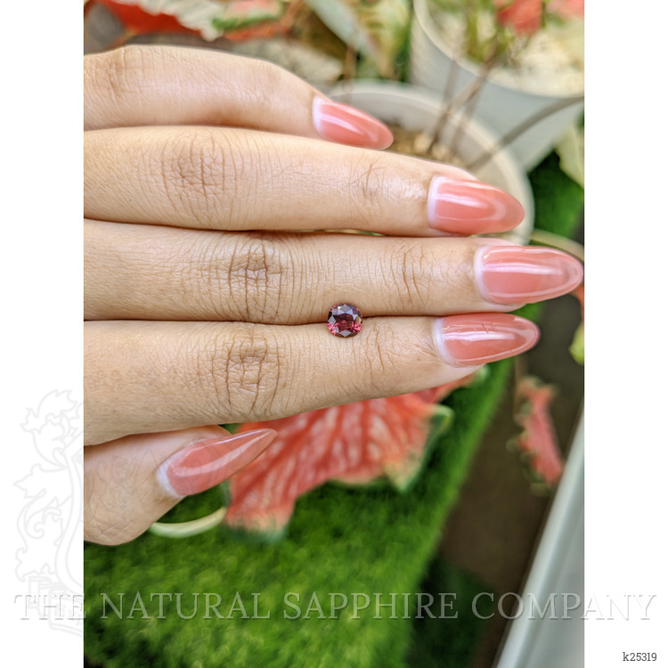 0.91 Ct. Pink Garnet from Ceylon (Sri Lanka)