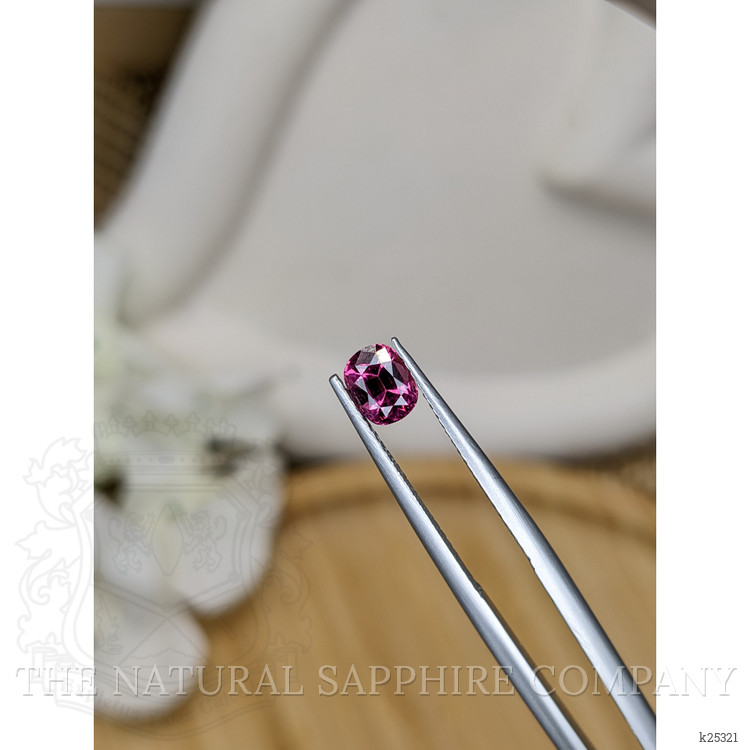 0.84 Ct. Purplish Pink Garnet from Ceylon (Sri Lanka)