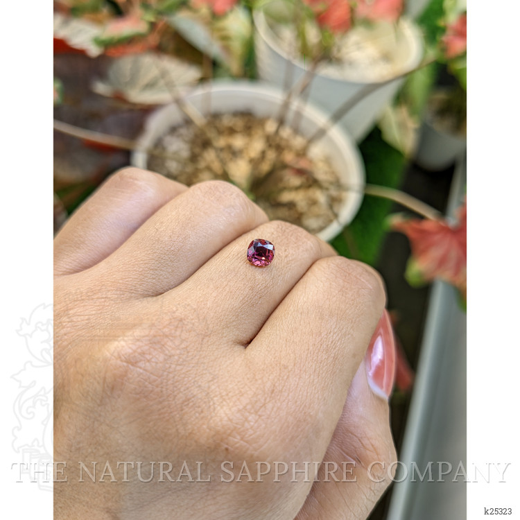 1.08 Ct. Purplish Pink Garnet from Ceylon (Sri Lanka)