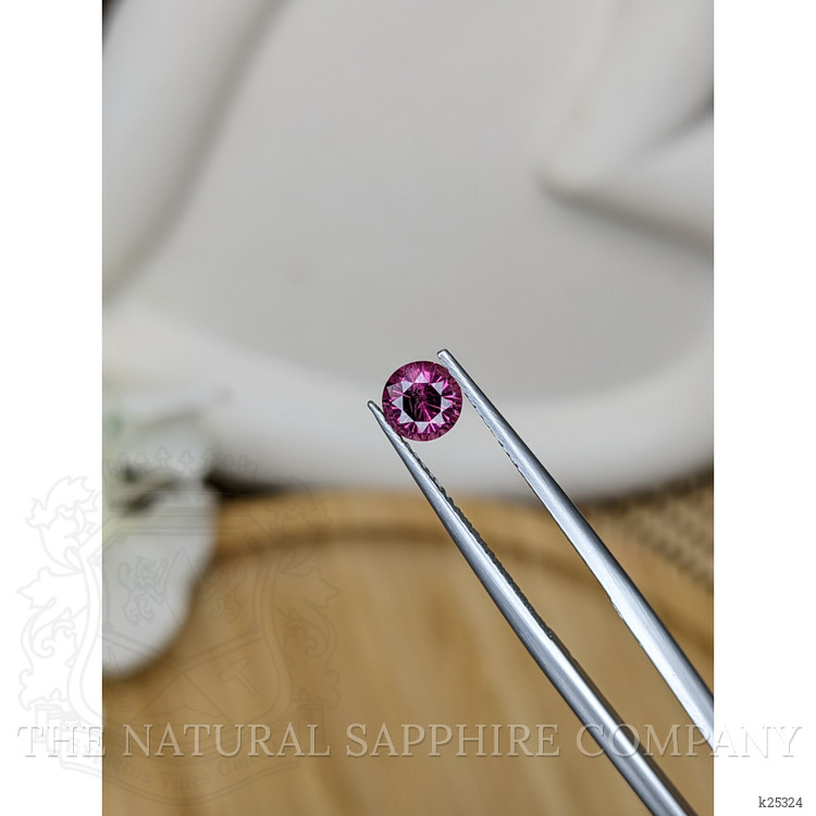 0.75 Ct. Pinkish Purple Garnet from Ceylon (Sri Lanka)