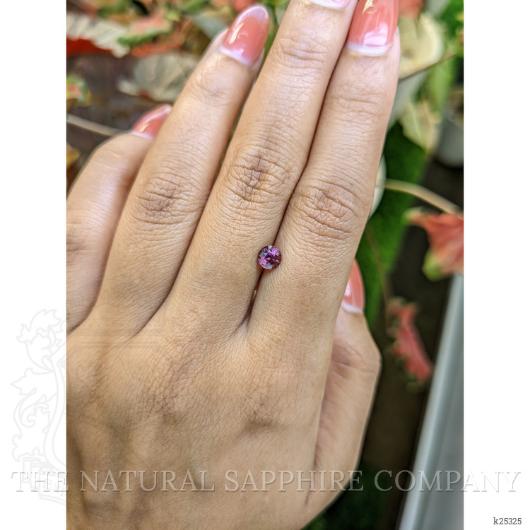 0.67 Ct. Purplish Pink Garnet from Ceylon (Sri Lanka)