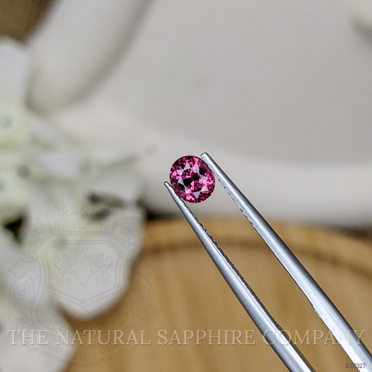 0.69 Ct. Purplish Pink Garnet from Ceylon (Sri Lanka)