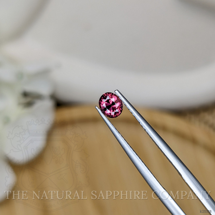 0.51 Ct. Reddish Pink Garnet from Ceylon (Sri Lanka)