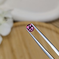 0.63 Ct. Purplish Pink Garnet from Ceylon (Sri Lanka) Life Style