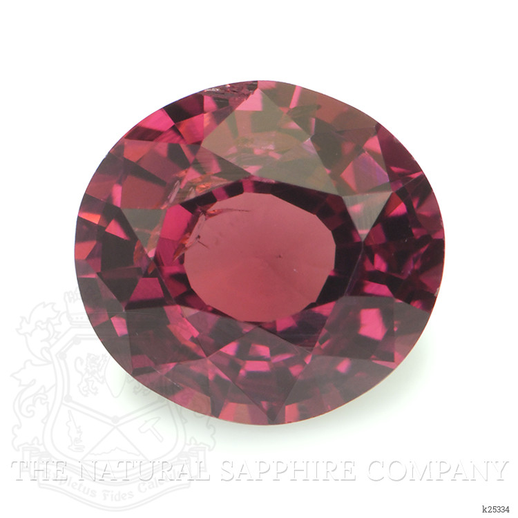 0.85 Ct. Purplish Red Garnet from Ceylon (Sri Lanka)