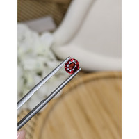 0.85 Ct. Purplish Red Garnet from Ceylon (Sri Lanka) Life Style