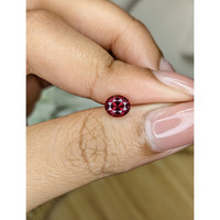 0.90 Ct. Purplish Red Garnet from Ceylon (Sri Lanka) Life Style