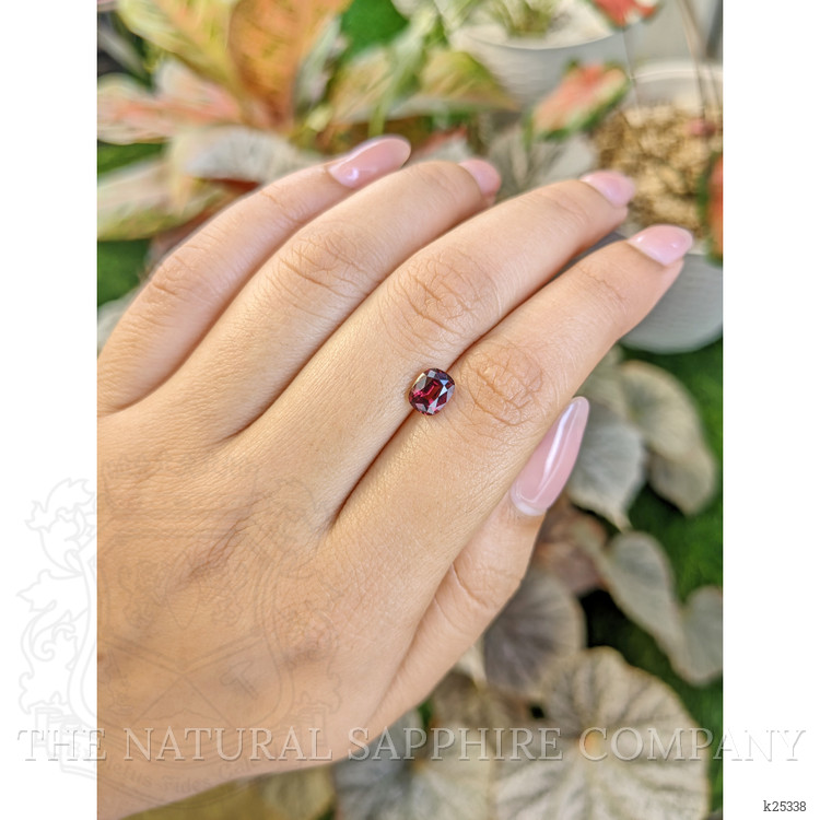 1.27 Ct. Pinkish Red Garnet from Ceylon (Sri Lanka)