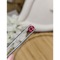 0.85 Ct. Red Garnet from Ceylon (Sri Lanka) Life Style