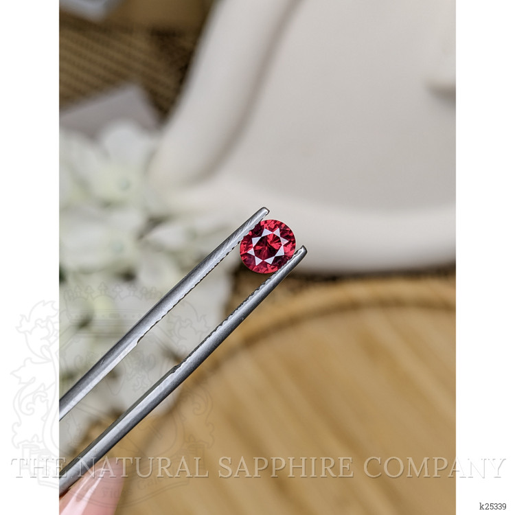 0.85 Ct. Red Garnet from Ceylon (Sri Lanka)