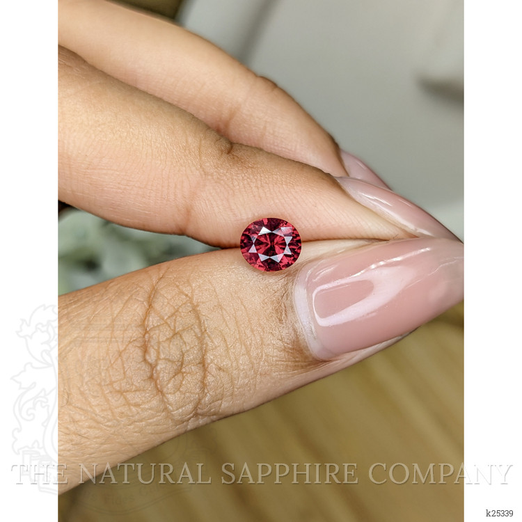 0.85 Ct. Red Garnet from Ceylon (Sri Lanka)