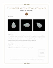 1.47 Ct. Cabochon White Opal from Australia Appraisal
