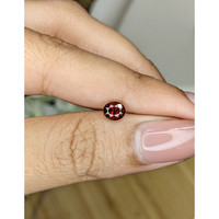 0.77 Ct. Orangish Red Garnet from Ceylon (Sri Lanka) Life Style