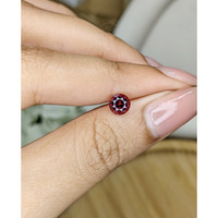 0.85 Ct. Pinkish Red Garnet from Ceylon (Sri Lanka) Life Style