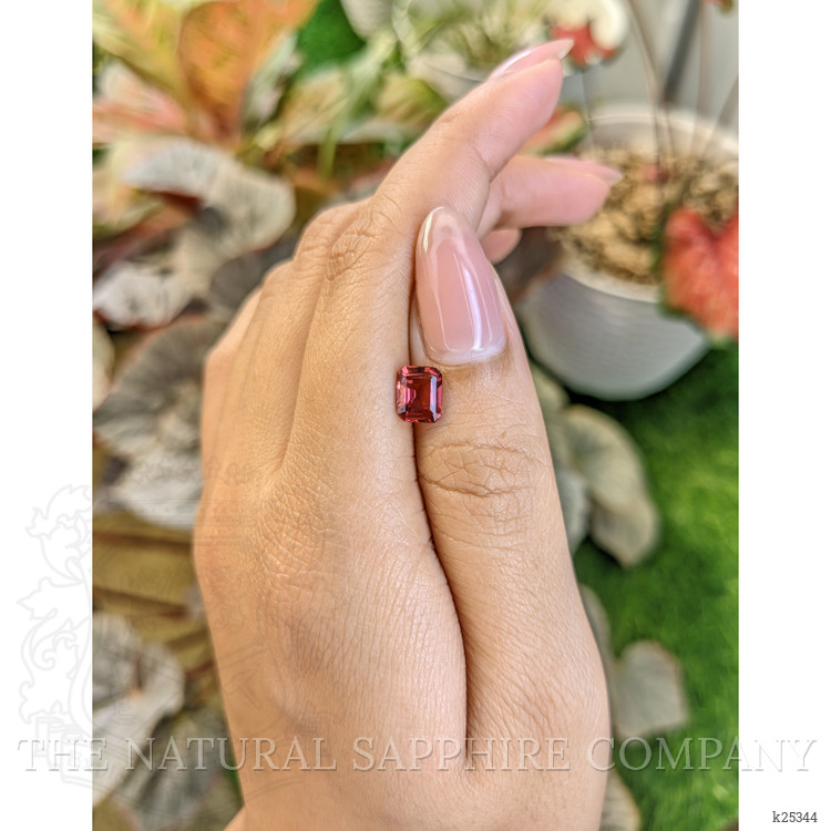 1.32 Ct. Reddish Pink Garnet from Ceylon (Sri Lanka)