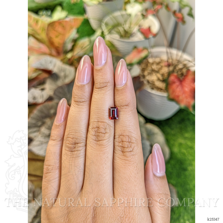 1.54 Ct. Purplish Pink Garnet from Ceylon (Sri Lanka)