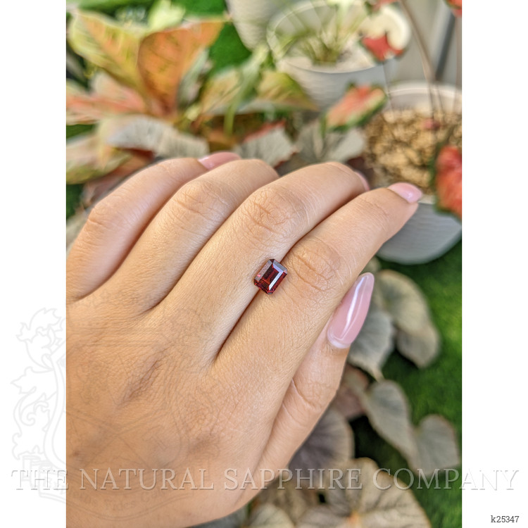 1.54 Ct. Purplish Pink Garnet from Ceylon (Sri Lanka)
