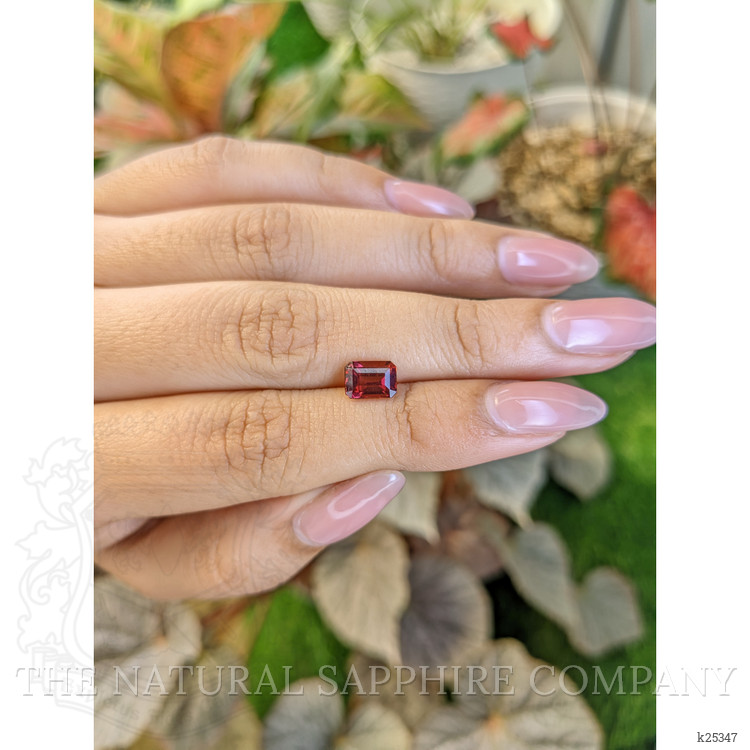 1.54 Ct. Purplish Pink Garnet from Ceylon (Sri Lanka)