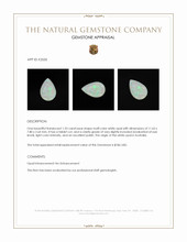 1.33 Ct. White Opal from Australia Appraisal