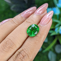 4.94 Ct. Tsavorite Garnet from Kenya Life Style