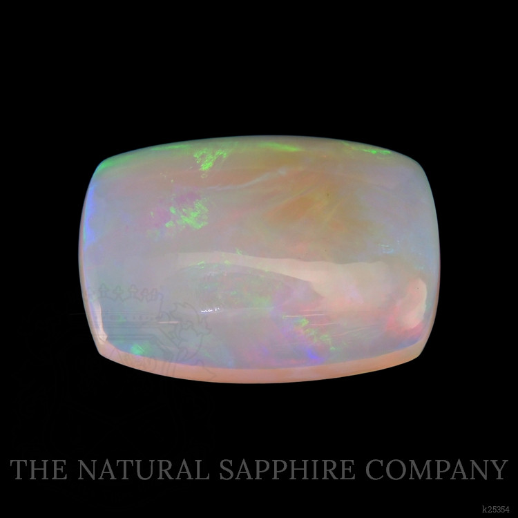 24.95 Ct. Multi Color White Opal from Ethiopia