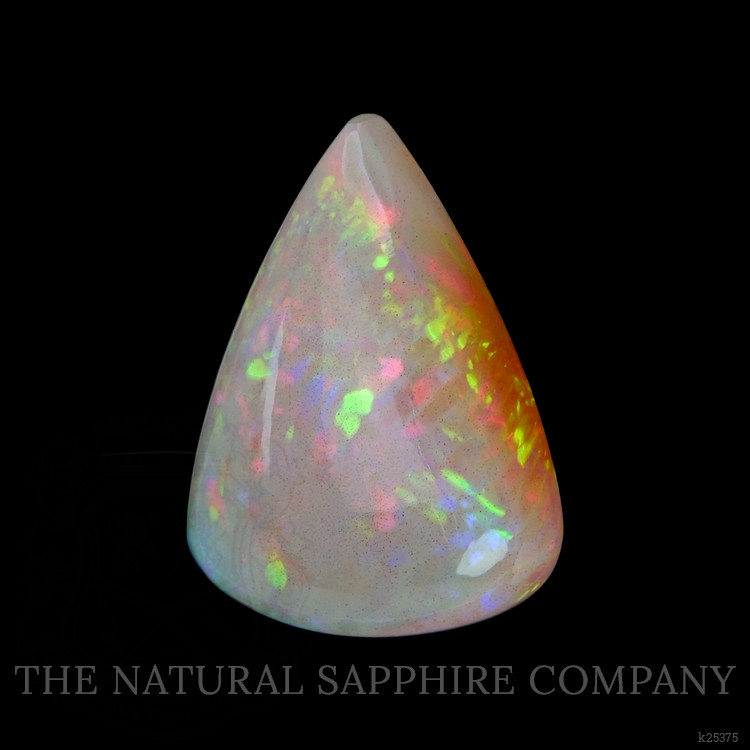 22.15 Ct. Multi Color White Opal from Ethiopia