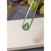 10.08 Ct. Green Paraiba Tourmaline from Mozambique Life Style