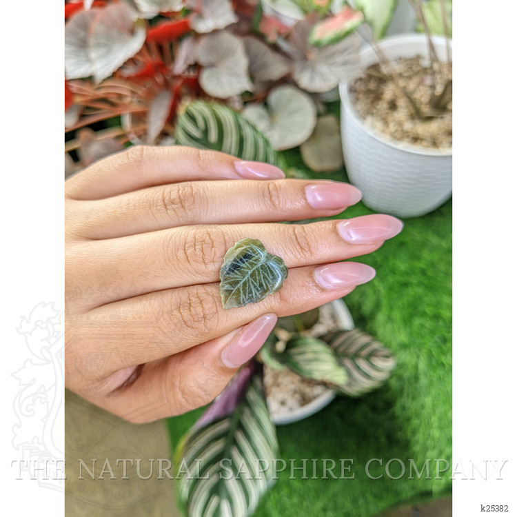8.11 Ct. Green Jade from Burma (Myanmar)