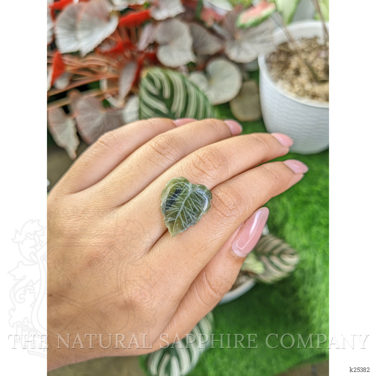 8.11 Ct. Green Jade from Burma (Myanmar)