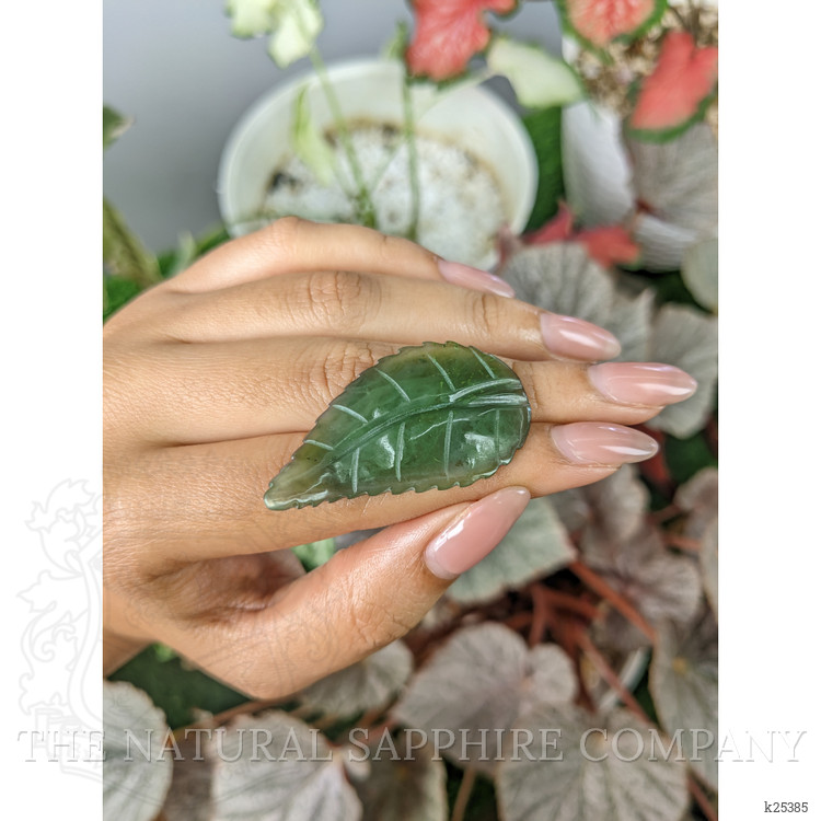30.92 Ct. Green Jade from Burma (Myanmar)