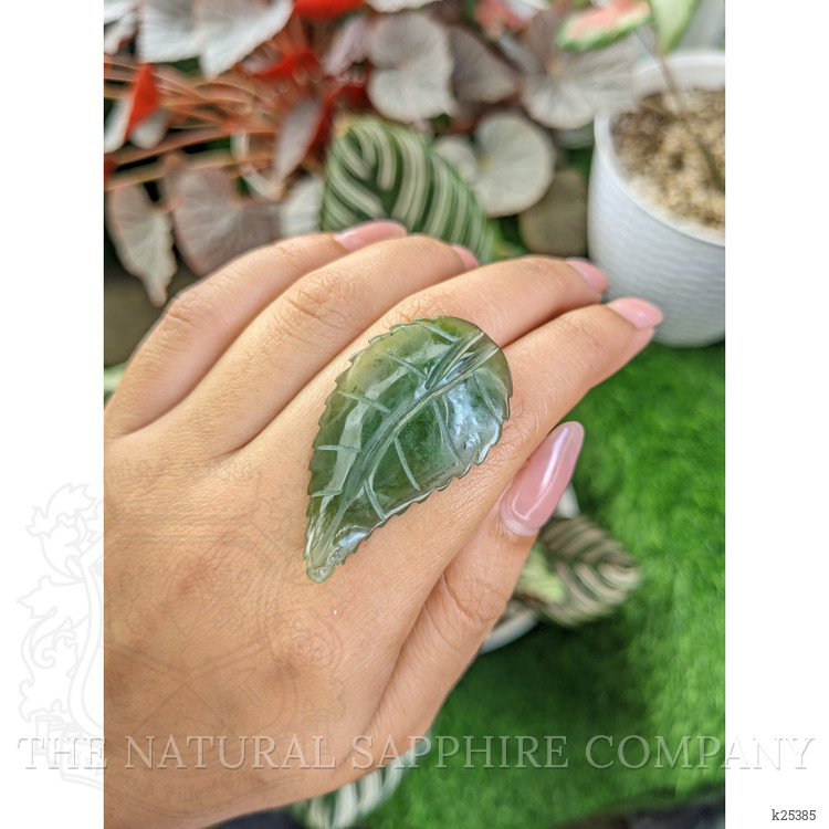 30.92 Ct. Green Jade from Burma (Myanmar)
