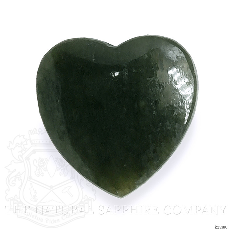 11.98 Ct. Green Cabochon Jade from Burma (Myanmar)