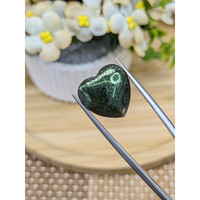 11.98 Ct. Green Cabochon Jade from Burma (Myanmar) Life Style