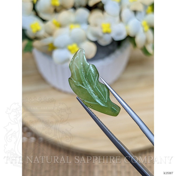 5.23 Ct. Green Jade from Burma (Myanmar)