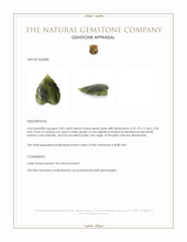9.00 Ct. Green Jade from Burma (Myanmar) Appraisal