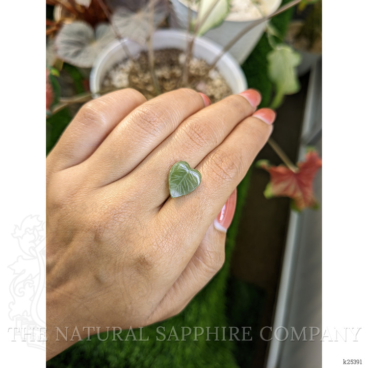 3.84 Ct. Green Jade from Burma (Myanmar)