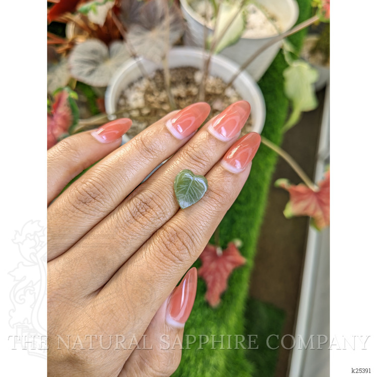 3.84 Ct. Green Jade from Burma (Myanmar)