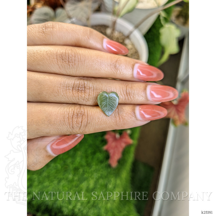 3.84 Ct. Green Jade from Burma (Myanmar)