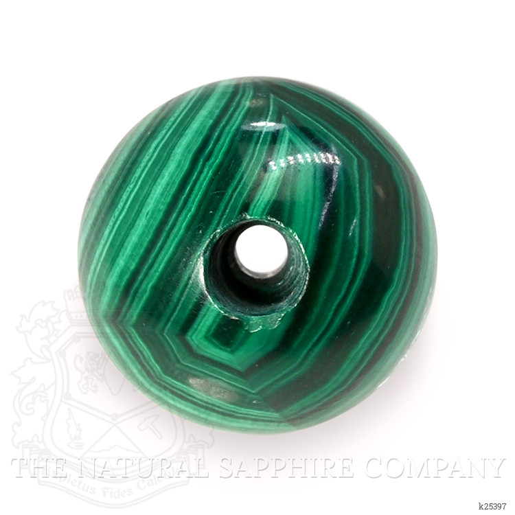 23.88 Ct. Cabochon Malachite from Madagascar
