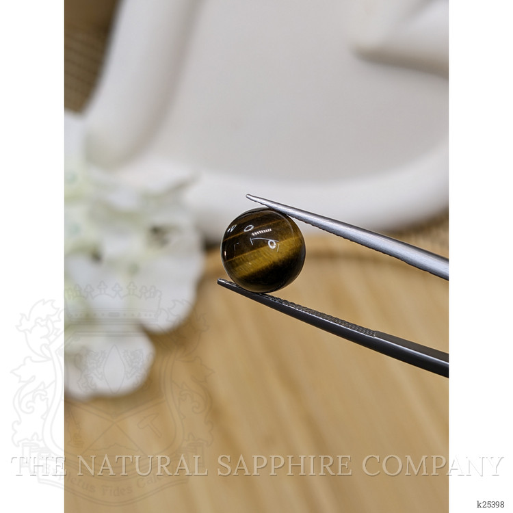 4.34 Ct. Cabochon Tiger's Eye from Ceylon (Sri Lanka)
