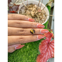 4.34 Ct. Cabochon Tiger's Eye from Ceylon (Sri Lanka) Life Style